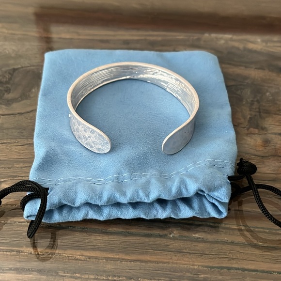 Silver Rhinestone Bangle - Picture 4 of 4